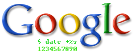 Google : Temps Unix 1234567890