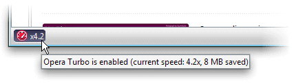 Opera 10 : Turbo
