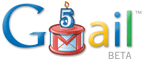 Gmail : Anniversaire - 5 ans