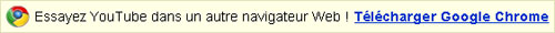 Google Chrome : Publicité sur YouTube