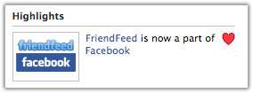 FriendFeed & Facebook