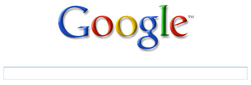 Google : Page minimaliste