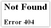 Google Dashboard : Not Found (error 404)