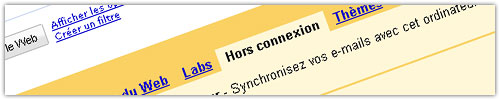 Gmail : Hors connexion