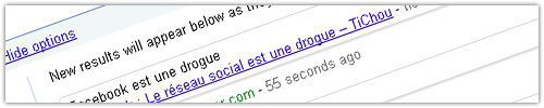 Google : Temps réel