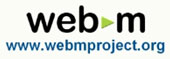 Logo WebM (VP8 & Ogg Vorbis)