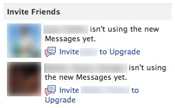 Facebook Messages : Amis