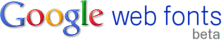 Logo Google Web Fonts