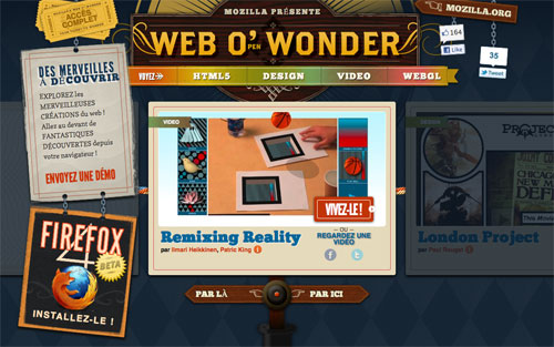 Firefox 4 : Web O'(pen) Wonder