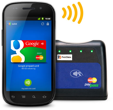 Google Wallet : MasterCard PayPass