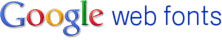 Logo Google Web Fonts