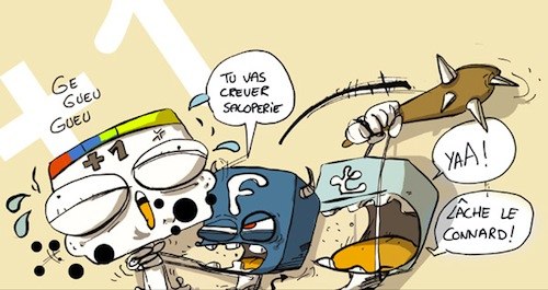 Guerre des médias sociaux