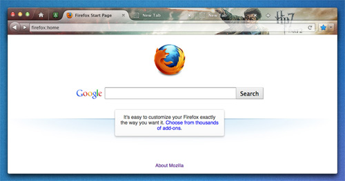 Firefox Australis Mac Persona