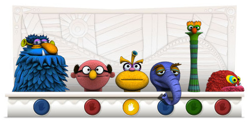 Google : Doodle Jim Henson - Muppet Show