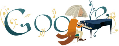 Google : Doodle Franz Liszt