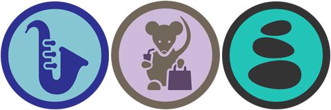 Foursquare : Badges Blue Note, Mall Rat et Treat Yo Self