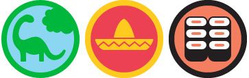 Foursquare : Badges Herbivore, Hot Tamale et Bentoo