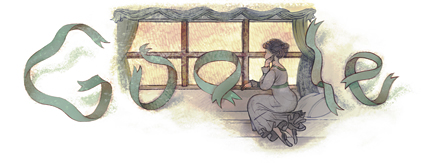 Google : Doodle Gustave Flaubert