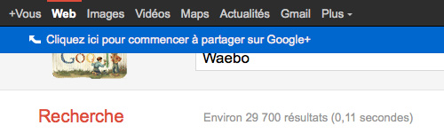 Google : Promotion et erreur dans l'interface utilisateur