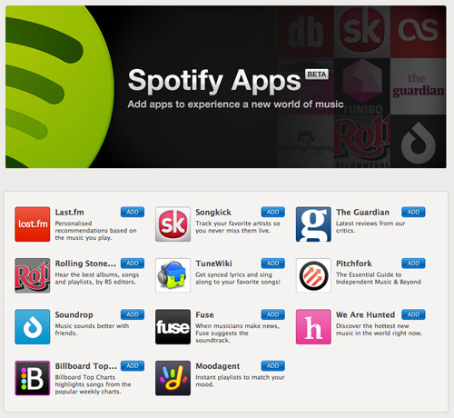 Applis Spotify